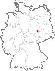 Karte Riesdorf bei Köthen, Anhalt